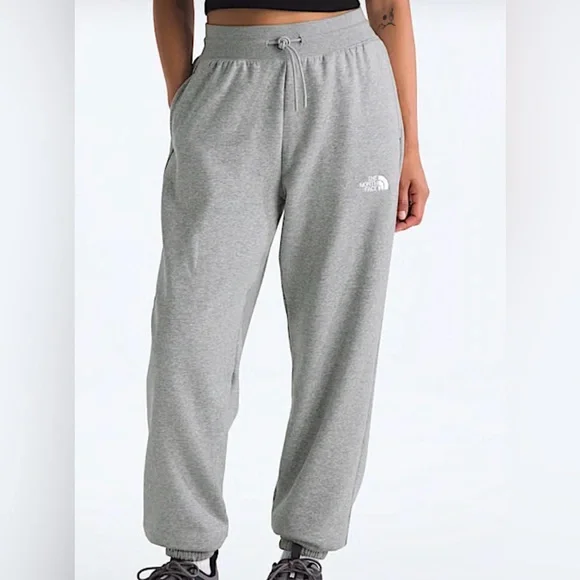 The North Face Gray Women's Essential Relaxed Straight Joggers - Picture 2 of 6